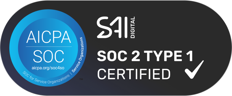 SOC 2 Type I badge